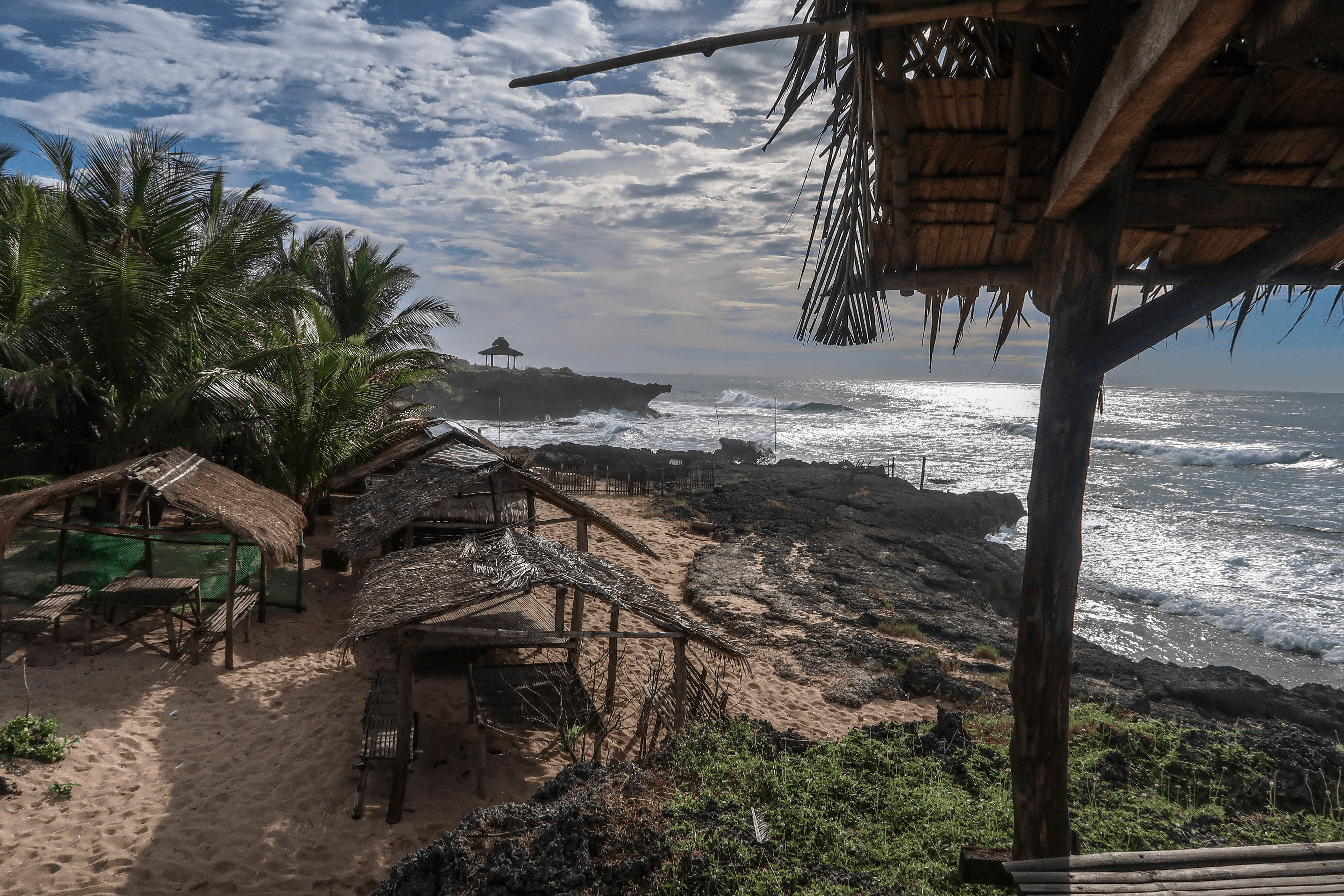 patar rock formation in bolinao pangasinan philippines beautiful photo